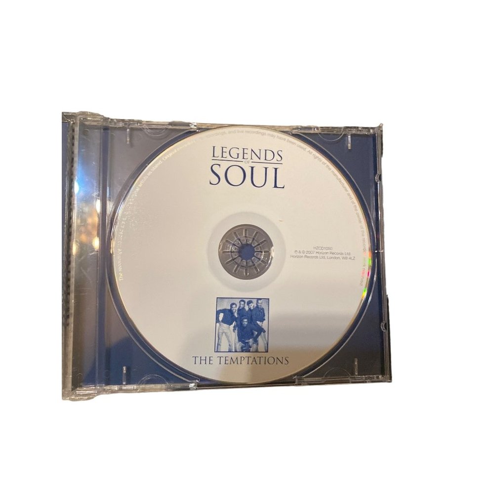 Legends of soul the temptations Music cd
